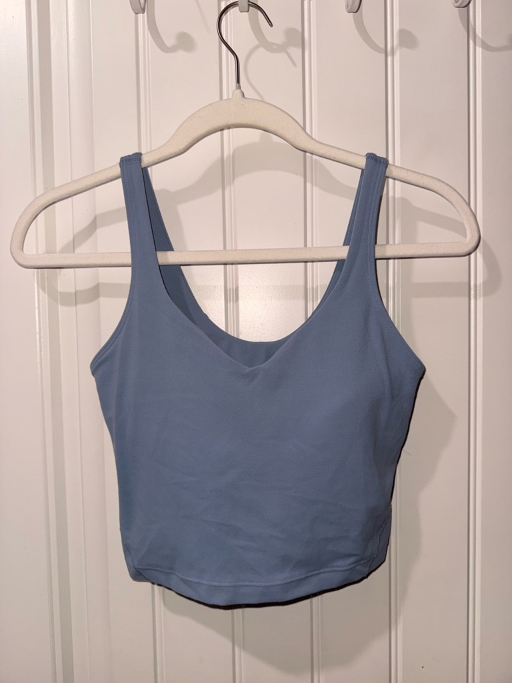 Blue Women's Scoop Neck Tank Top